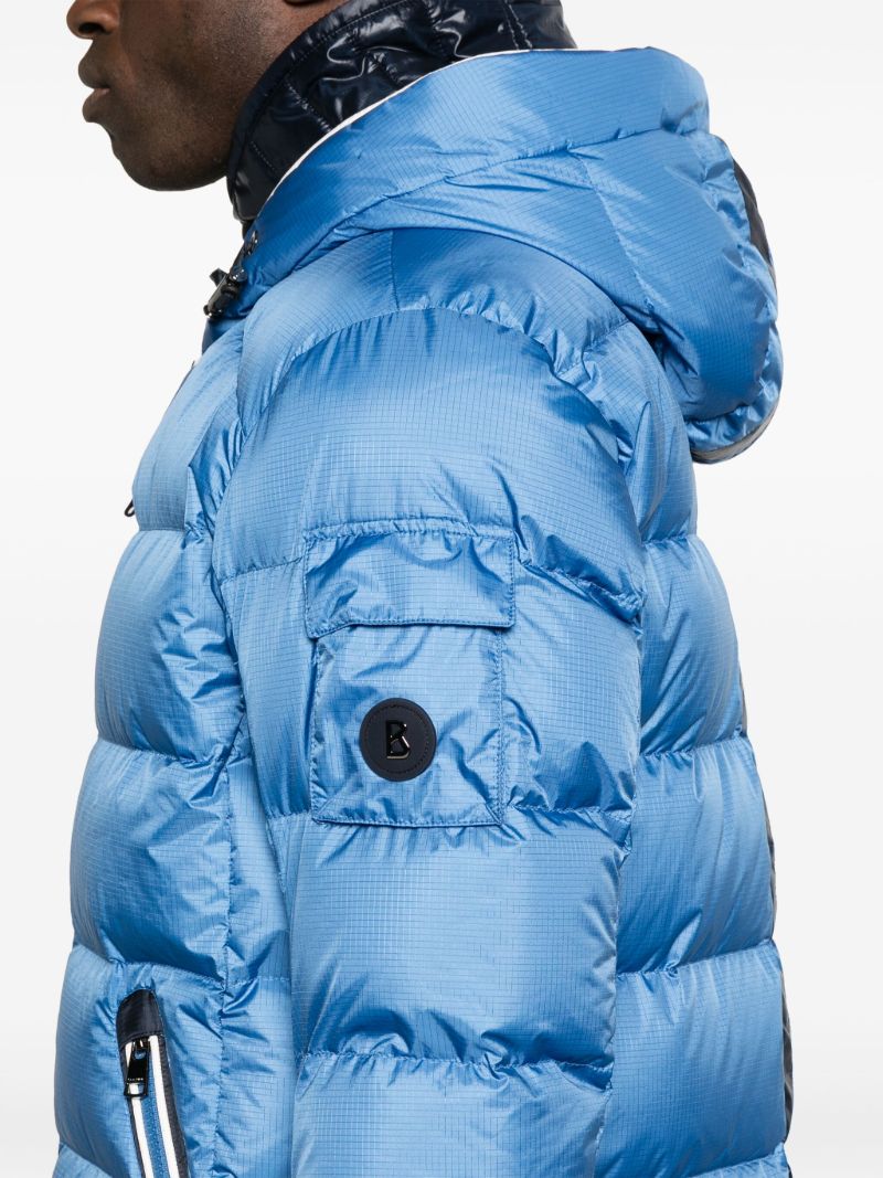 Blue Padded Ski Jacket