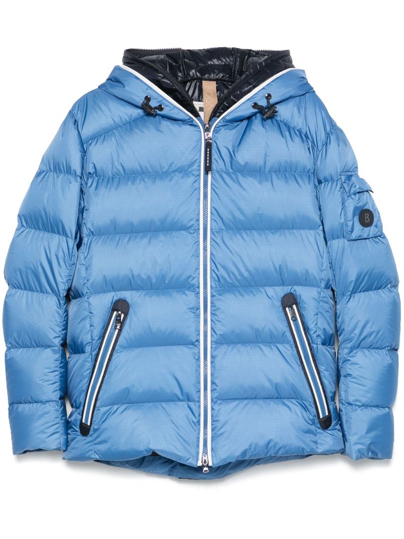 Blue Padded Ski Jacket