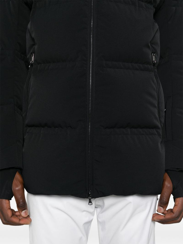 Black Padded Ski Jacket