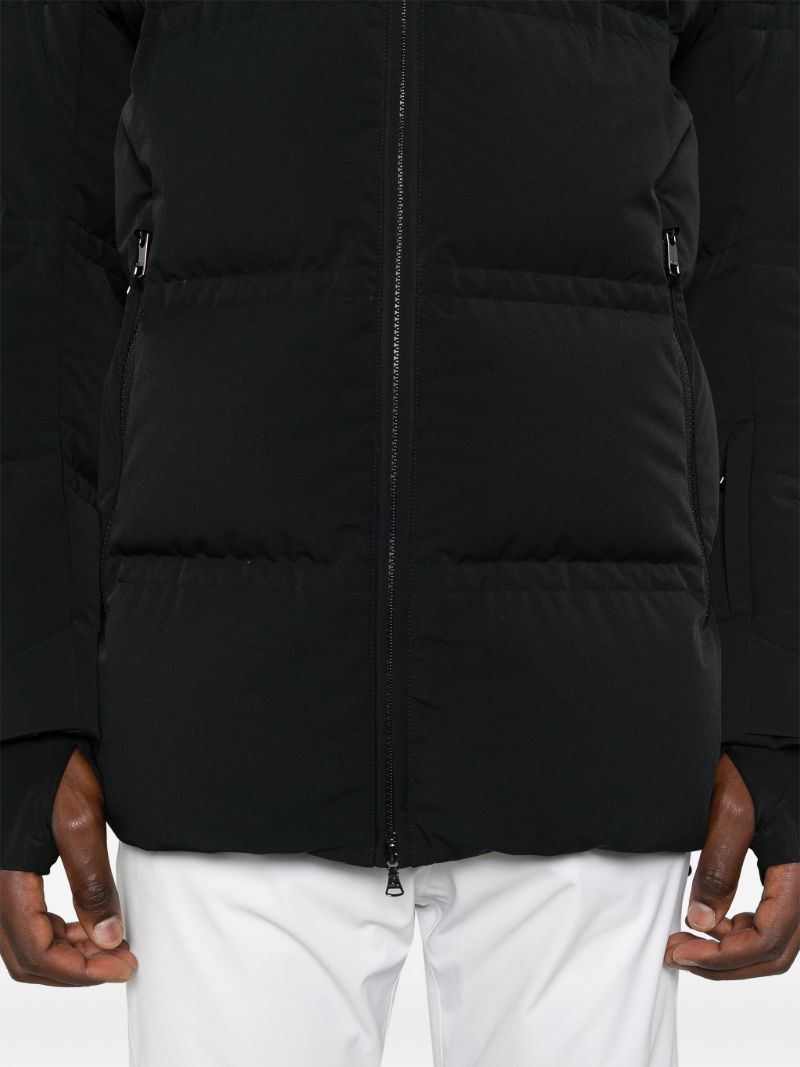 Black Padded Ski Jacket