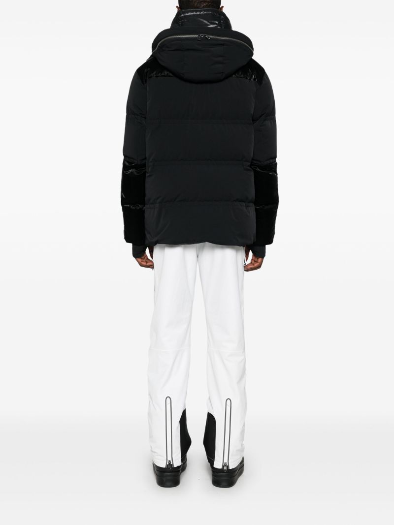 Black Padded Ski Jacket
