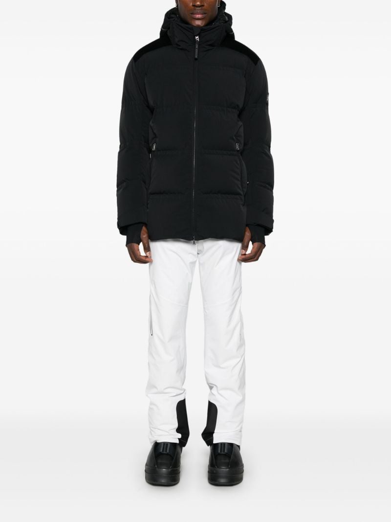 Black Padded Ski Jacket