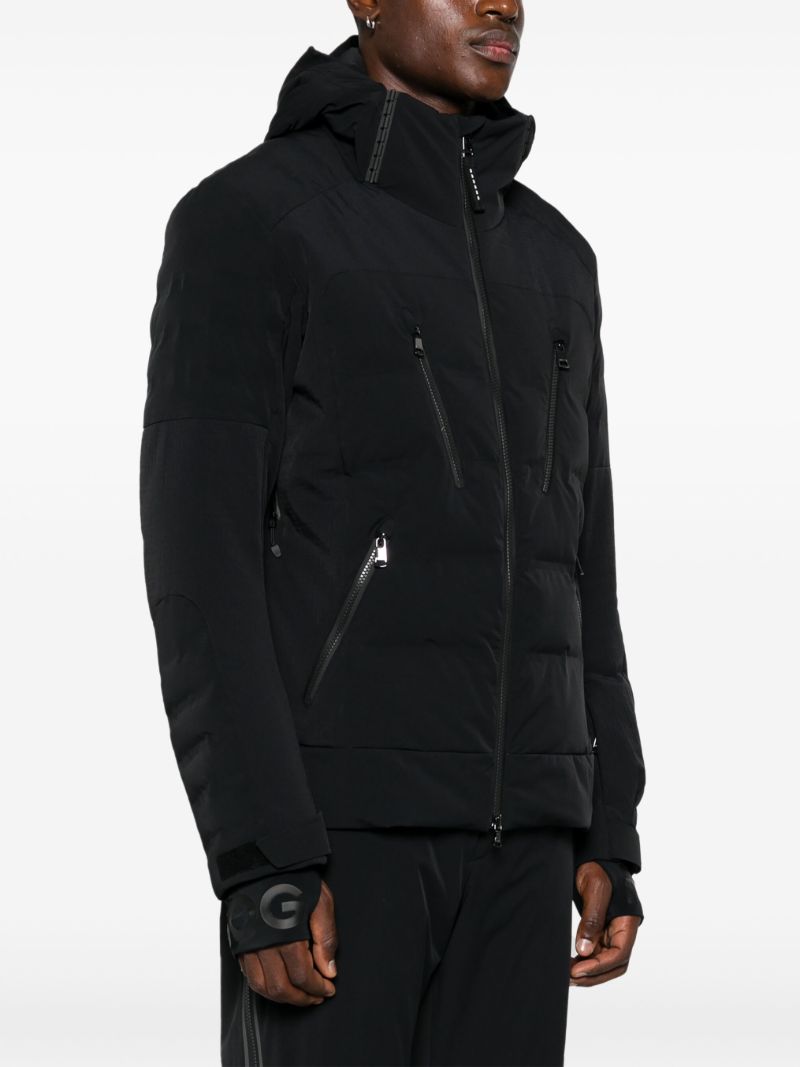 Black Padded Ski Jacket