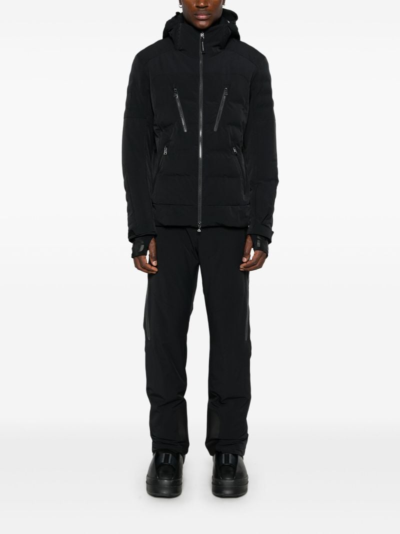 Black Padded Ski Jacket