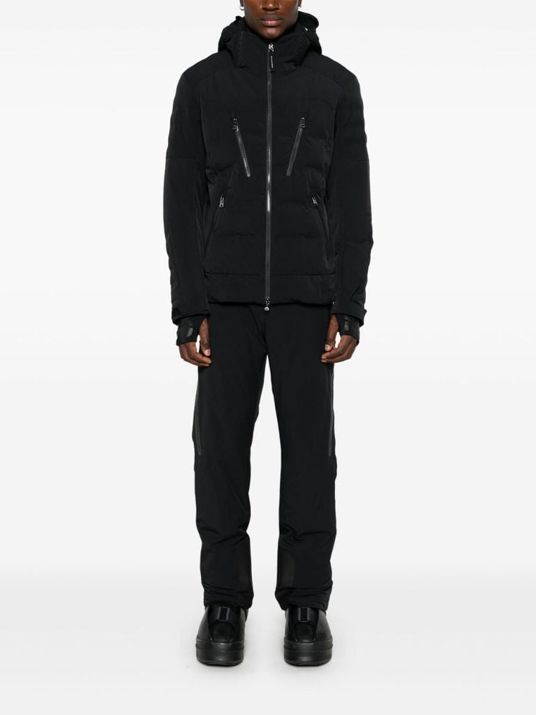 Black Padded Ski Jacket