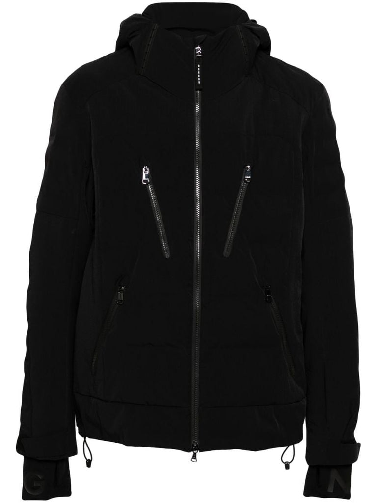 Black Padded Ski Jacket