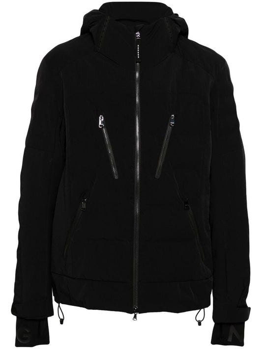 Black Padded Ski Jacket