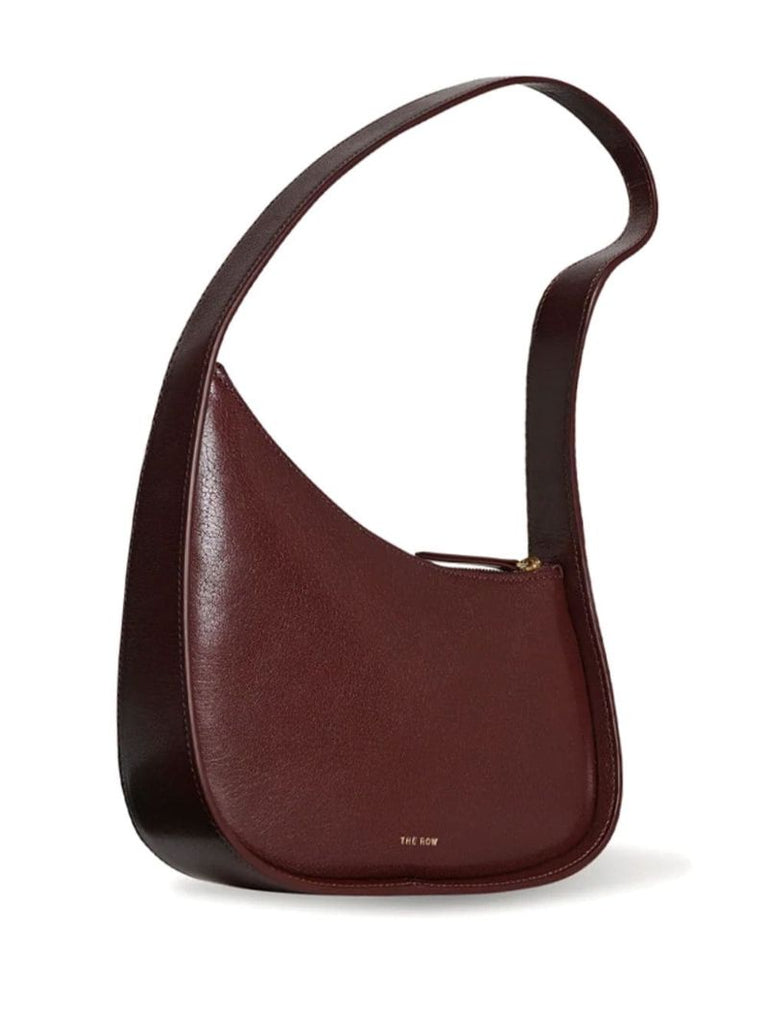 Brown Half Moon Shoulder Bag