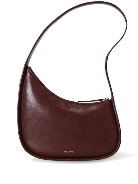 Brown Half Moon Shoulder Bag