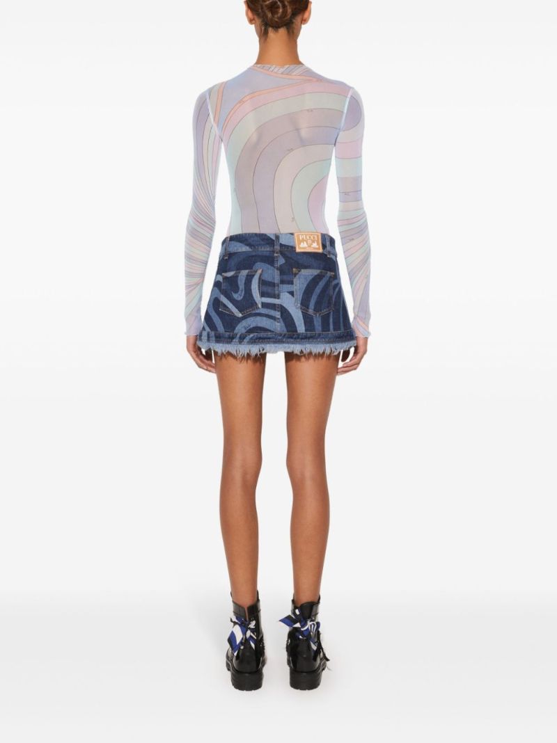 Iride-print Top