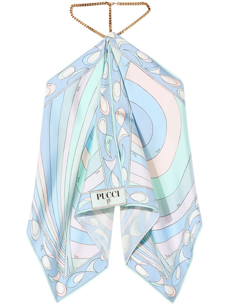 Iride-print Top