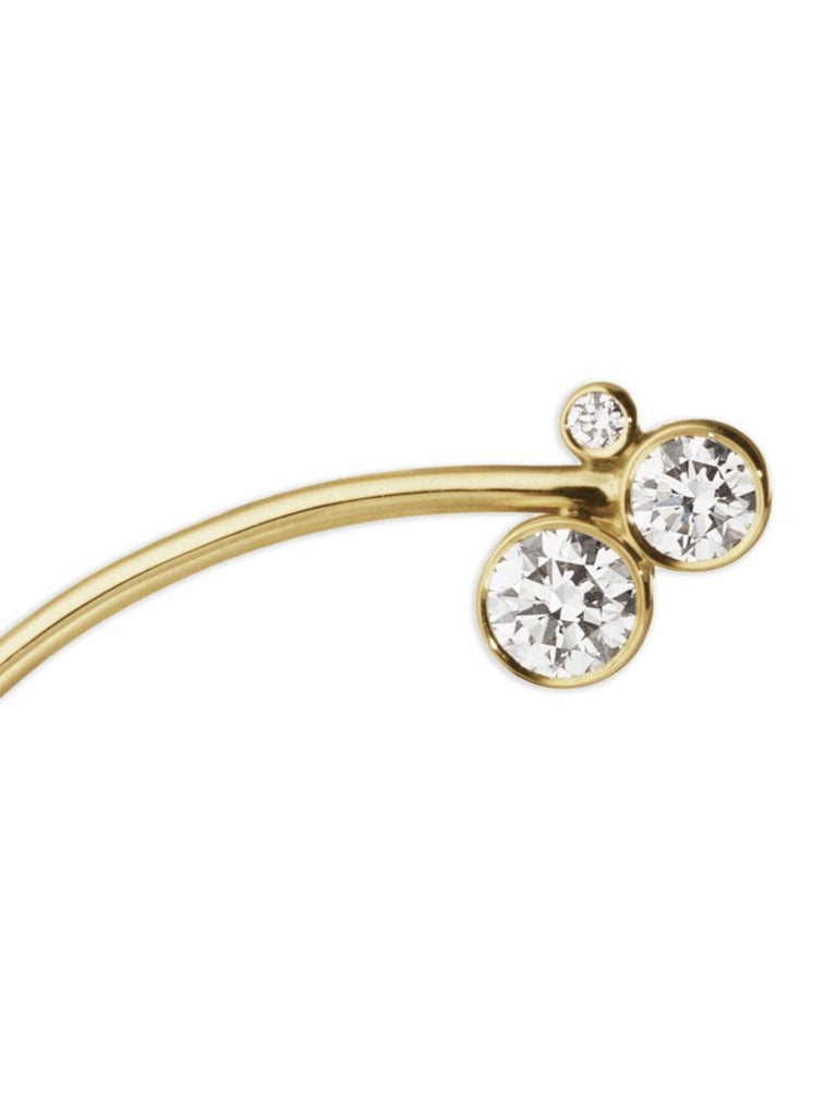 18kt Yellow Gold Stella Diamond Earring