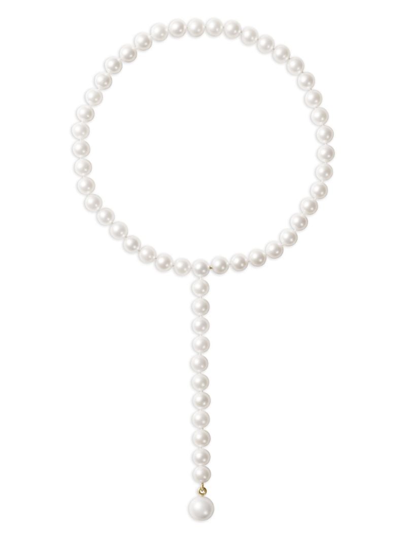 14kt Recycled Yellow Gold La Belle Freshwater Pearl Necklace