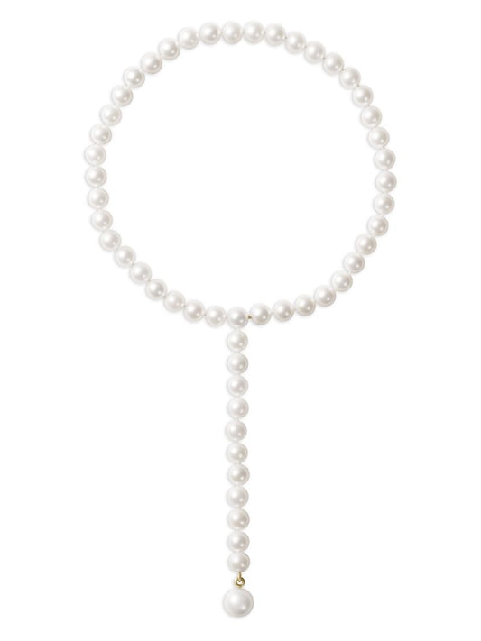 14kt Recycled Yellow Gold La Belle Freshwater Pearl Necklace