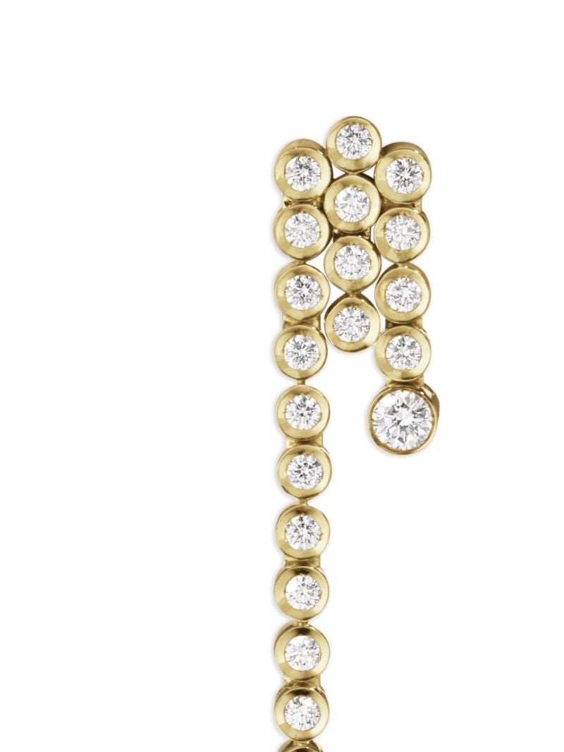 18kt Yellow Gold La Danse Diamant Diamond Earrings
