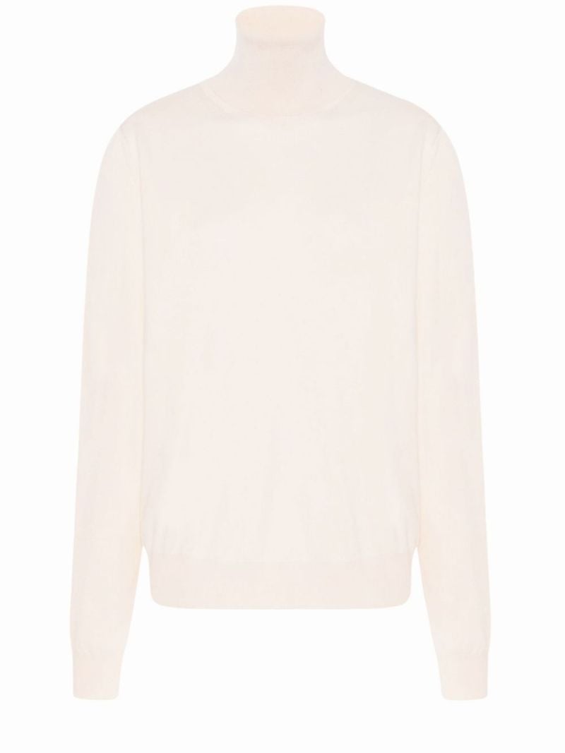 Neutral Wool Jumper