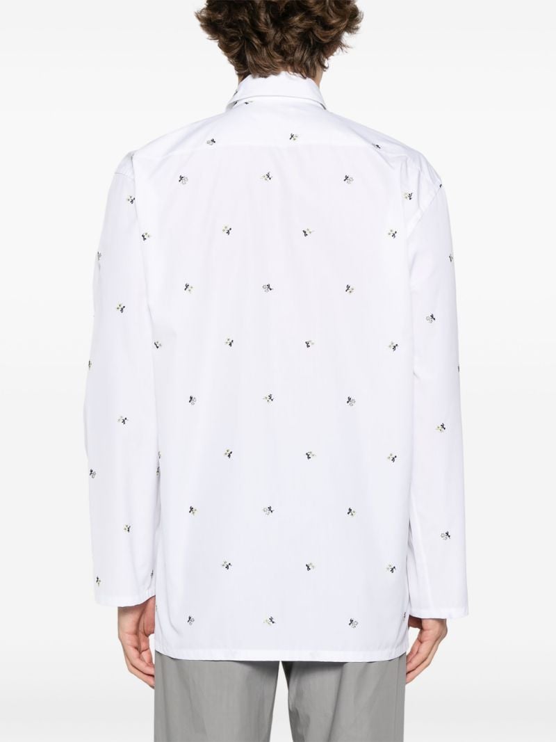 Floral Poplin Shirt