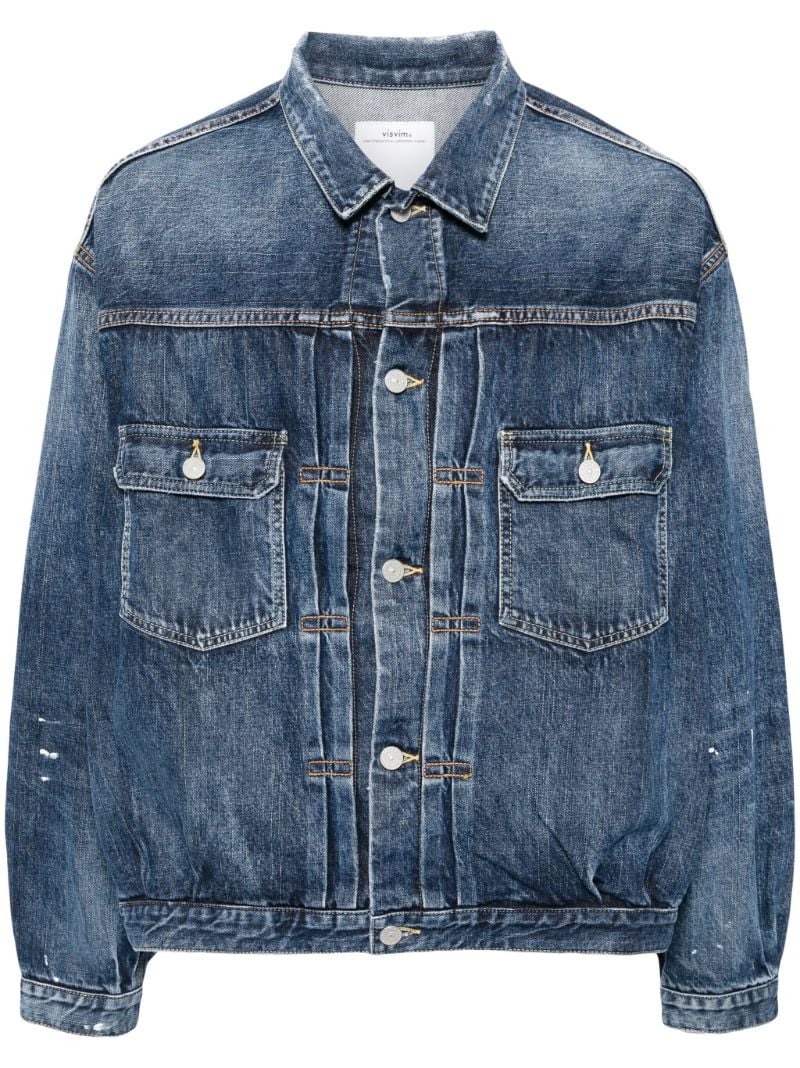 Distressed Denim Jacket