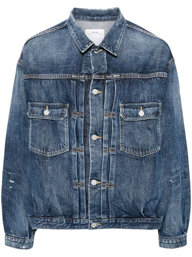 Distressed Denim Jacket