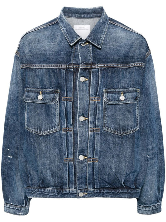 Distressed Denim Jacket