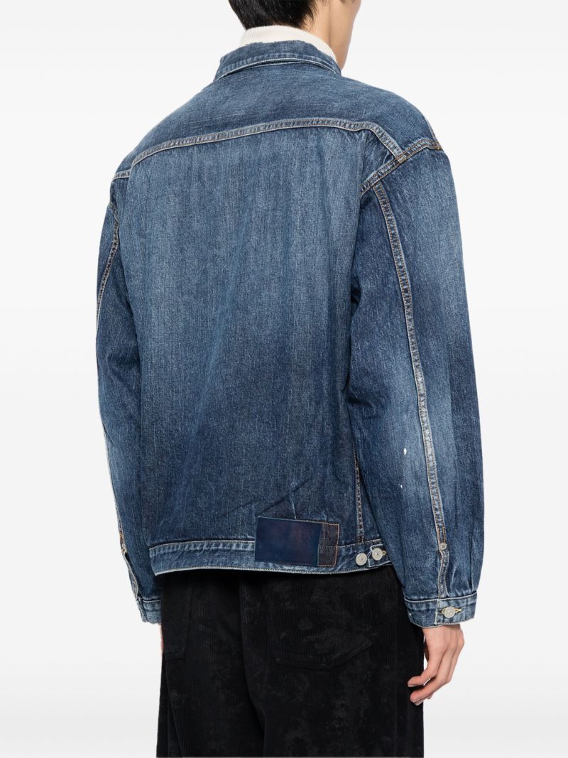 Distressed Denim Jacket