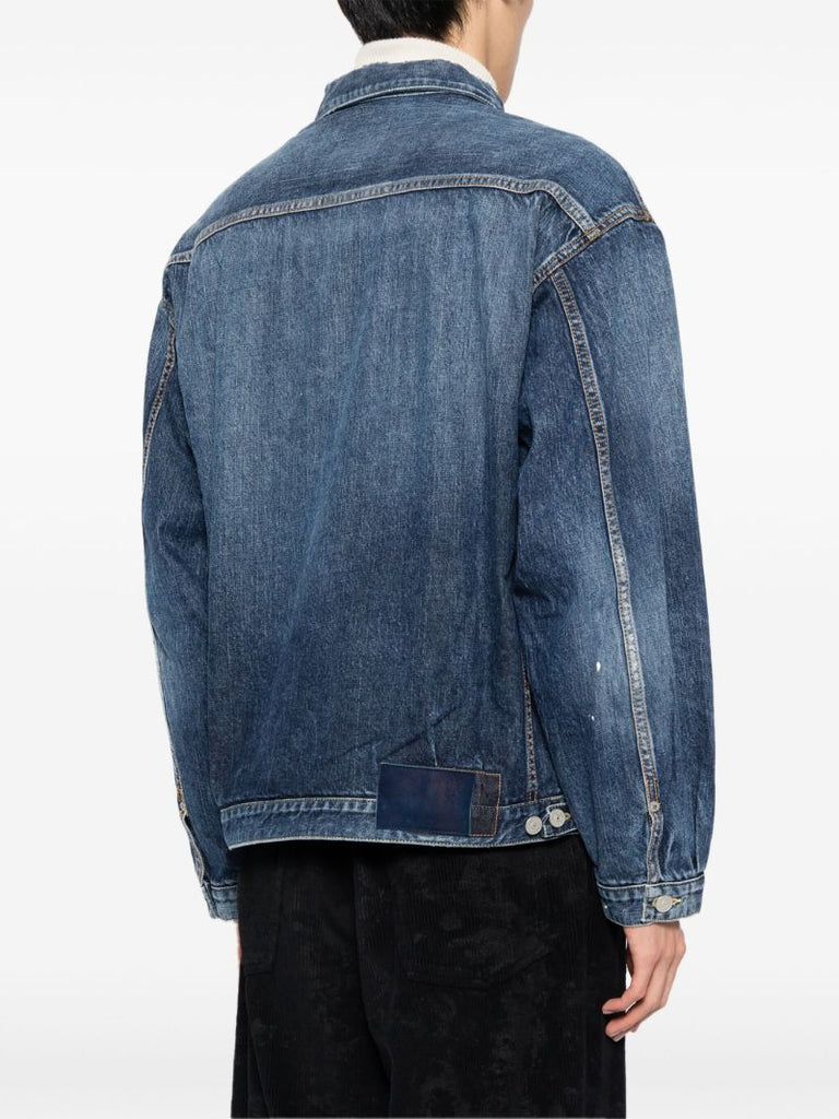 Distressed Denim Jacket