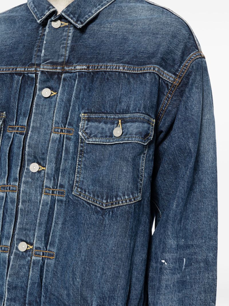 Distressed Denim Jacket