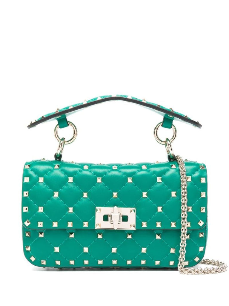 Small Rockstud Spike Shoulder Bag