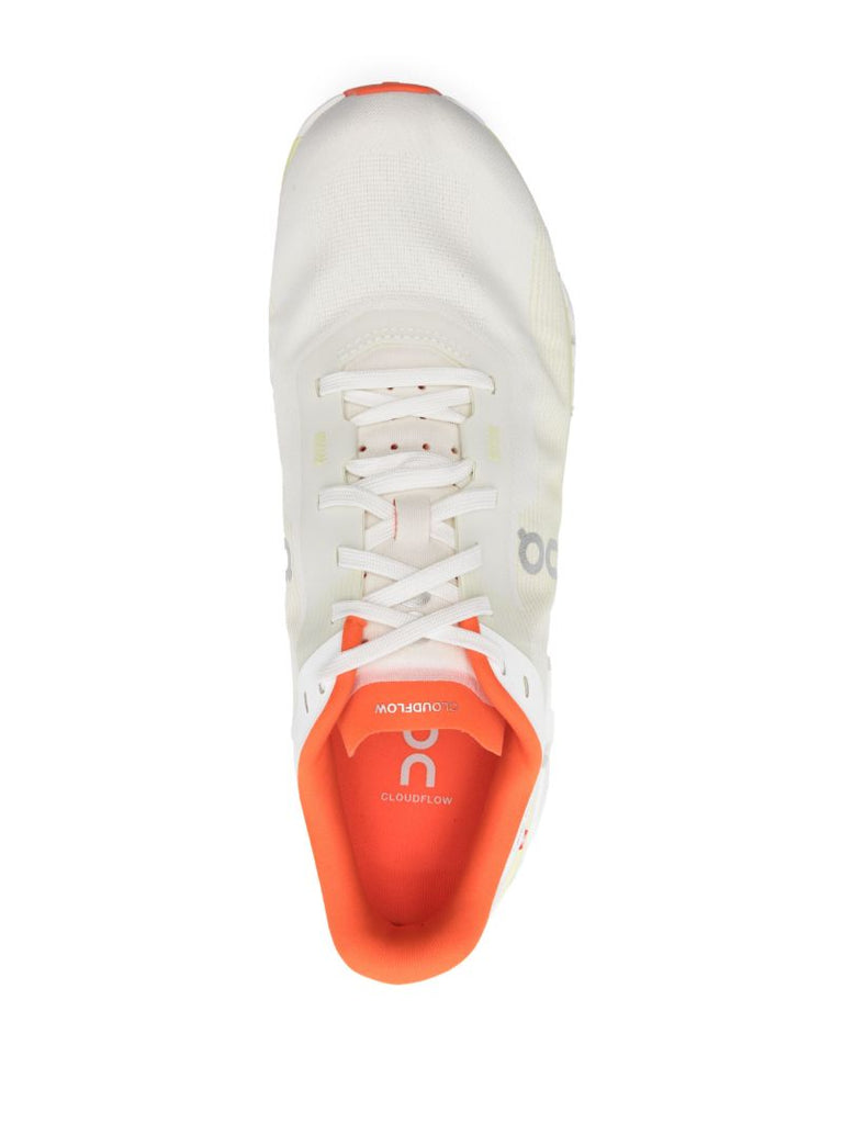 White Cloudflow 4 Running Sneakers