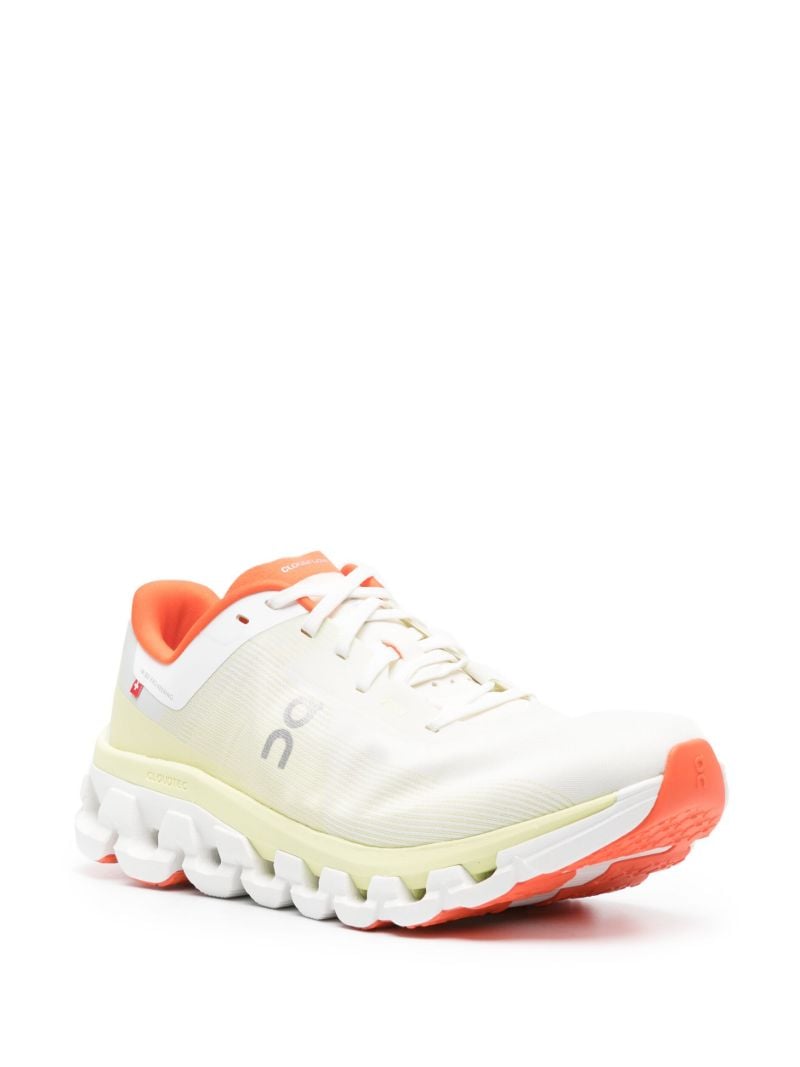 White Cloudflow 4 Running Sneakers