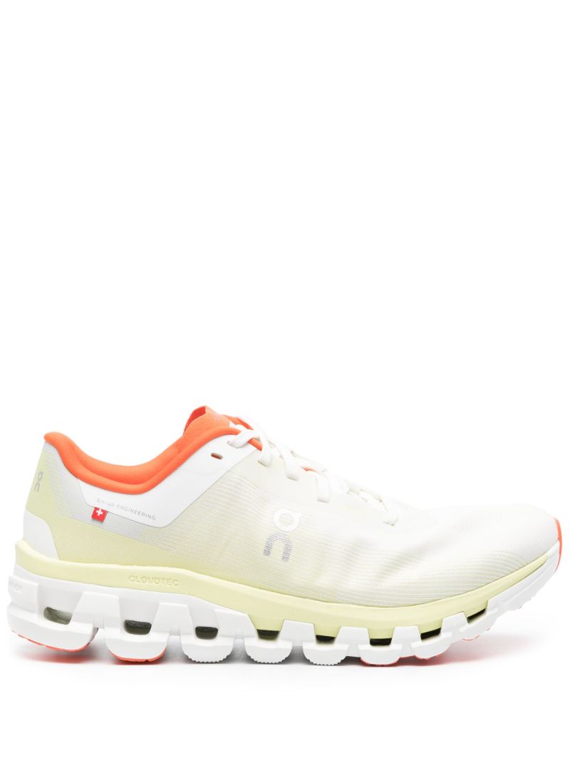 White Cloudflow 4 Running Sneakers