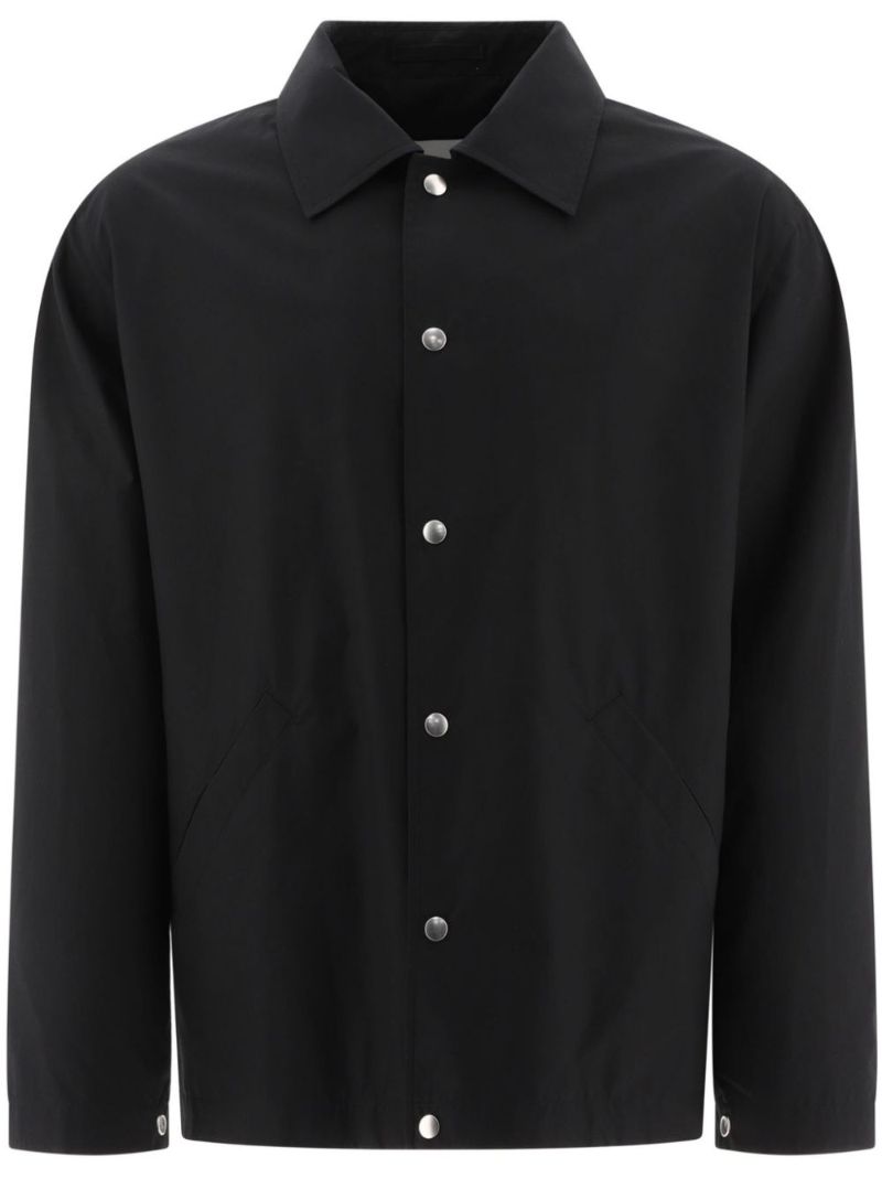 Logo-print Shirt Jacket