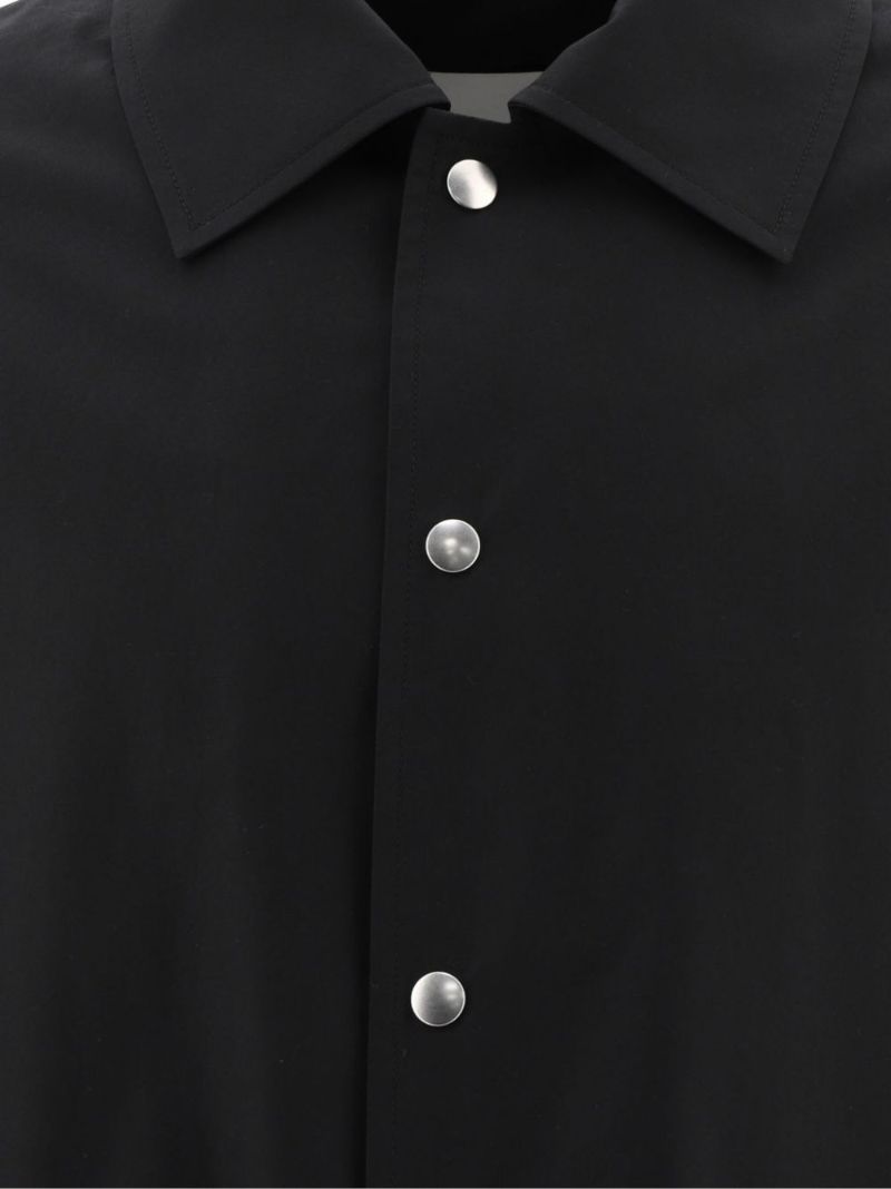 Logo-print Shirt Jacket