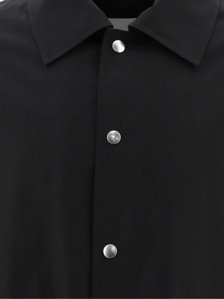 Logo-print Shirt Jacket