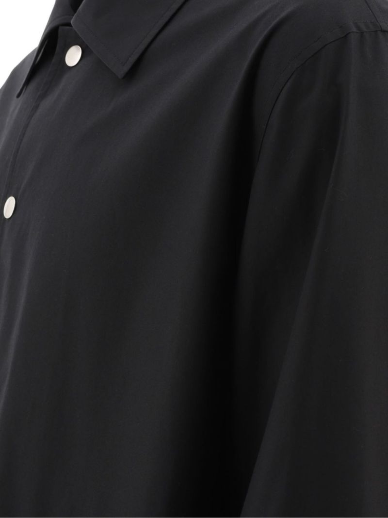 Logo-print Shirt Jacket