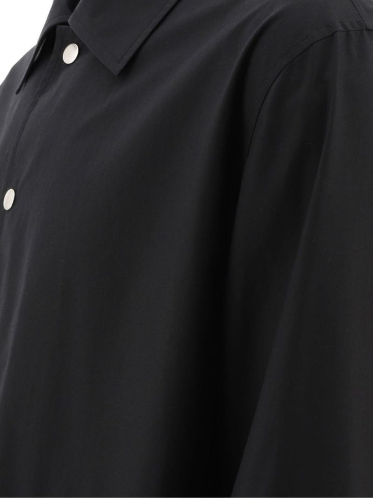 Logo-print Shirt Jacket