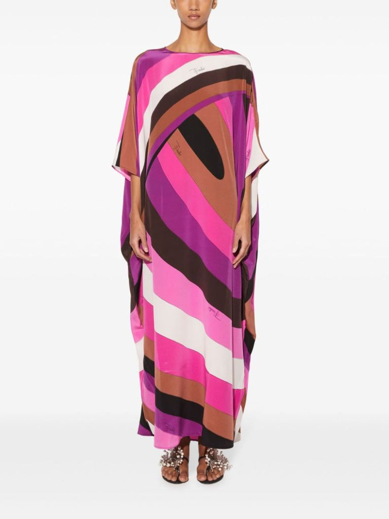 Iride Silk Kaftan