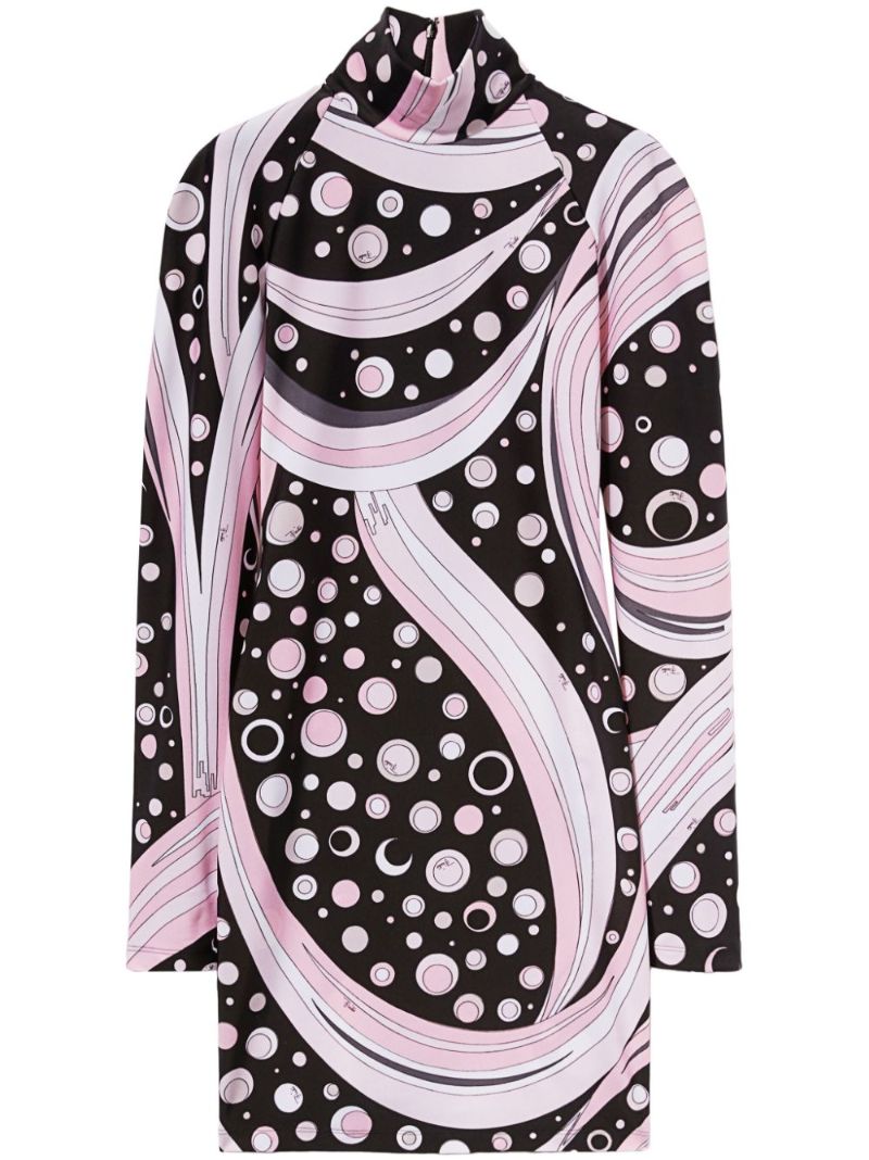 Fontane-print Mini Dress