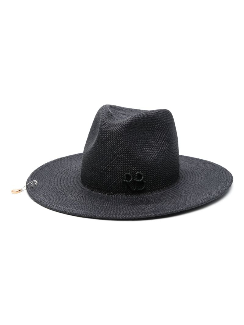 Pierced Fedora Hat