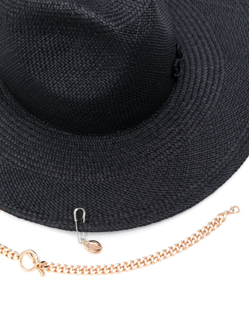 Pierced Fedora Hat