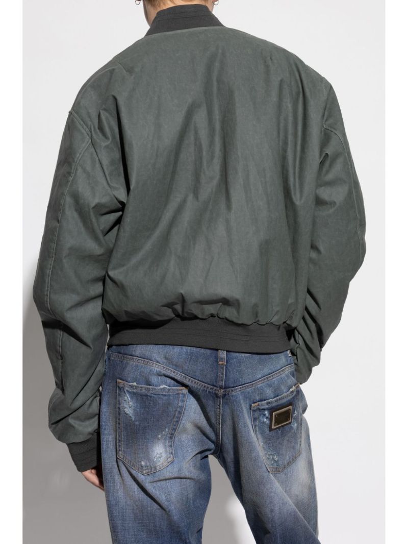 Logo-appliquÃ_x0083_Â© Bomber Jacket