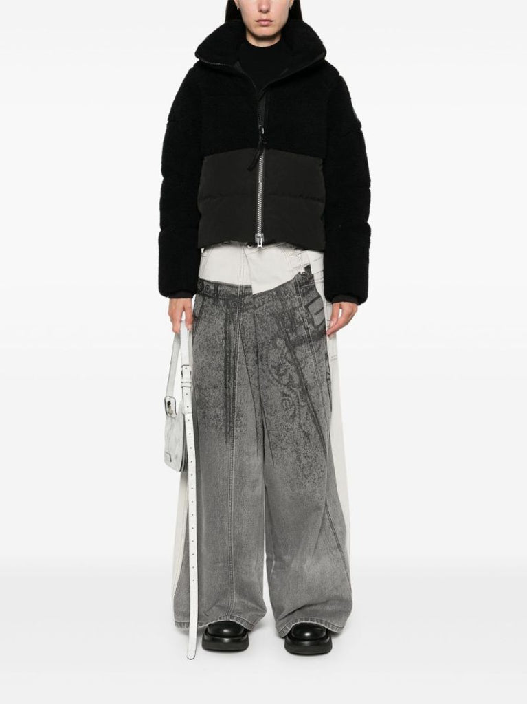 Panelled Down Jacket