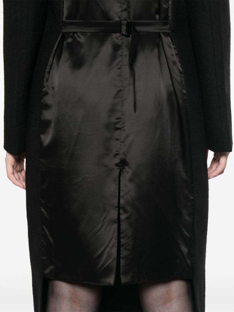 Panelled Double Breasted Coat