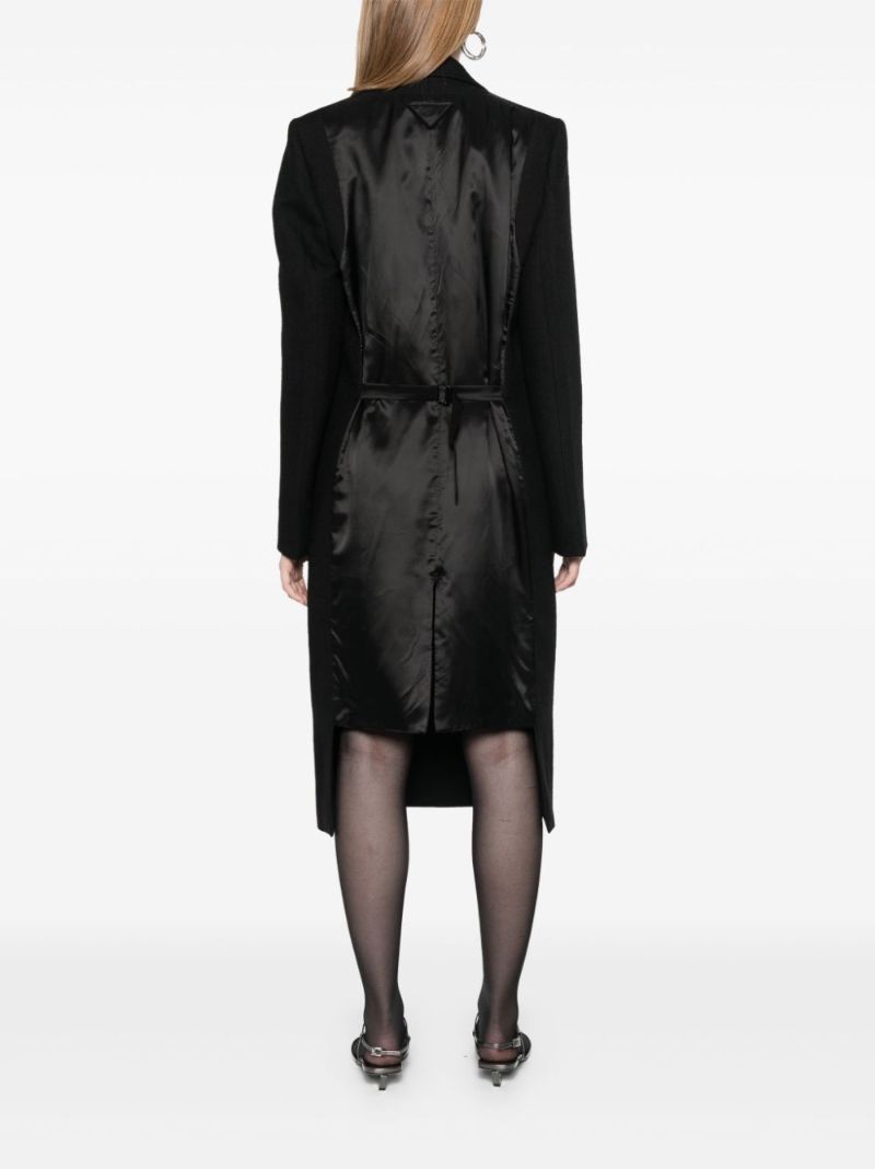 Panelled Double Breasted Coat
