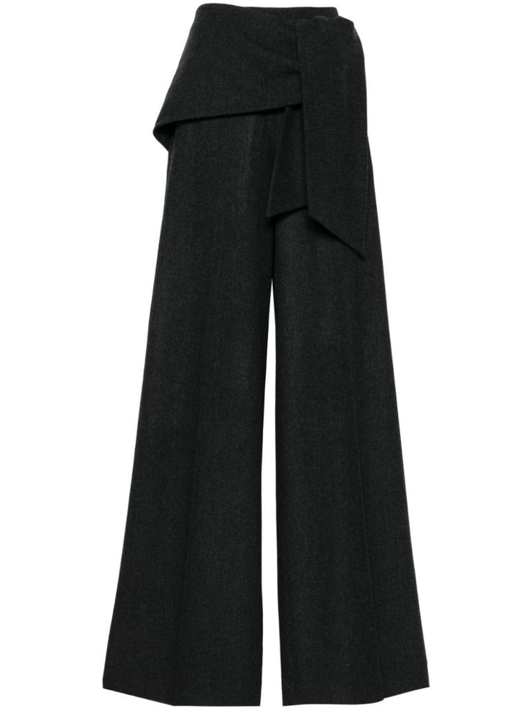 Felt Palazzo Pants