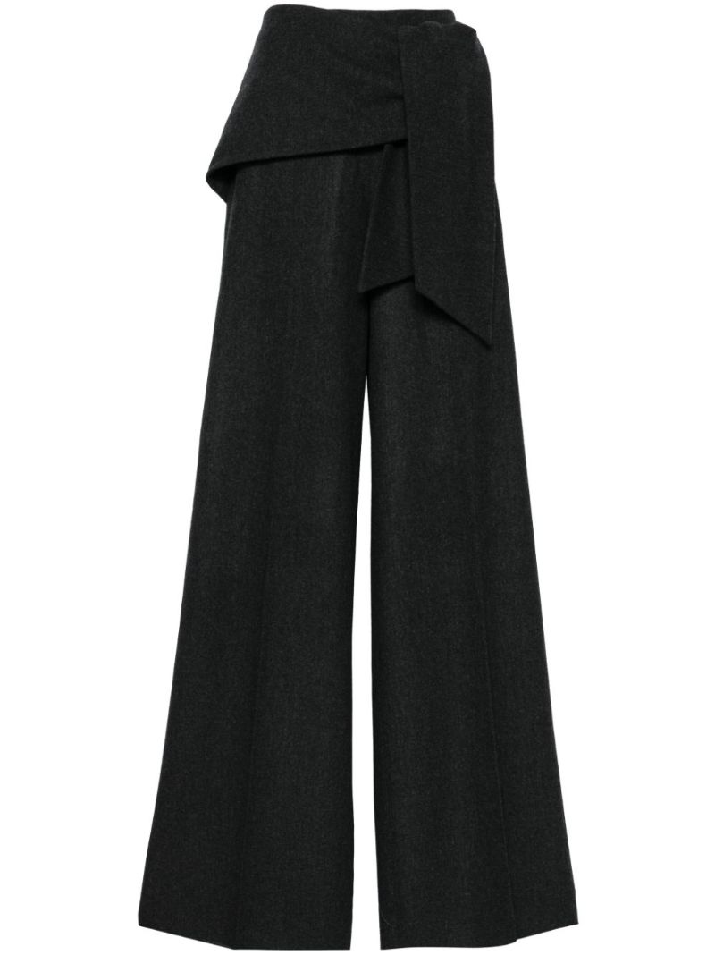 Felt Palazzo Pants