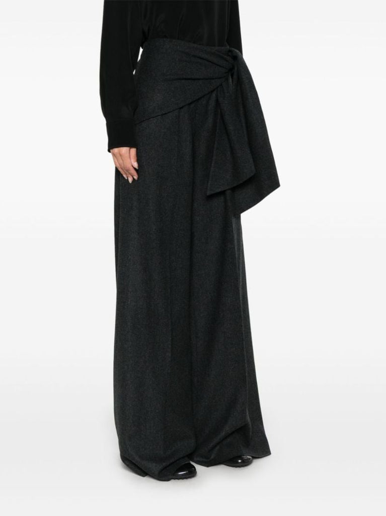 Felt Palazzo Pants