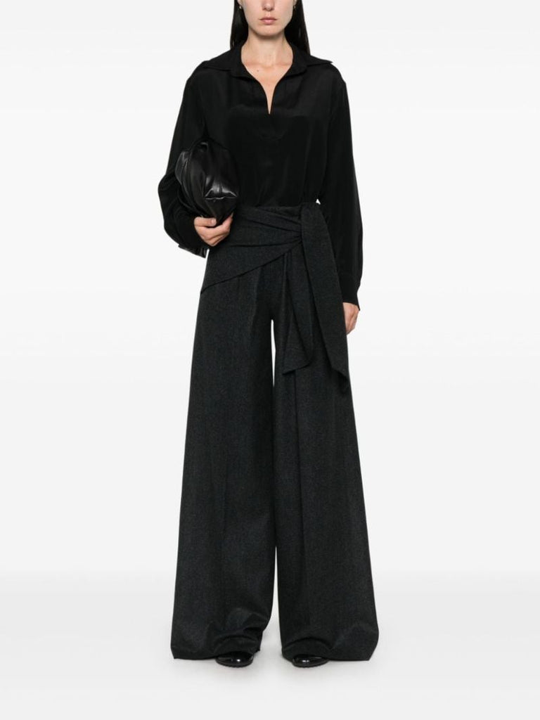 Felt Palazzo Pants