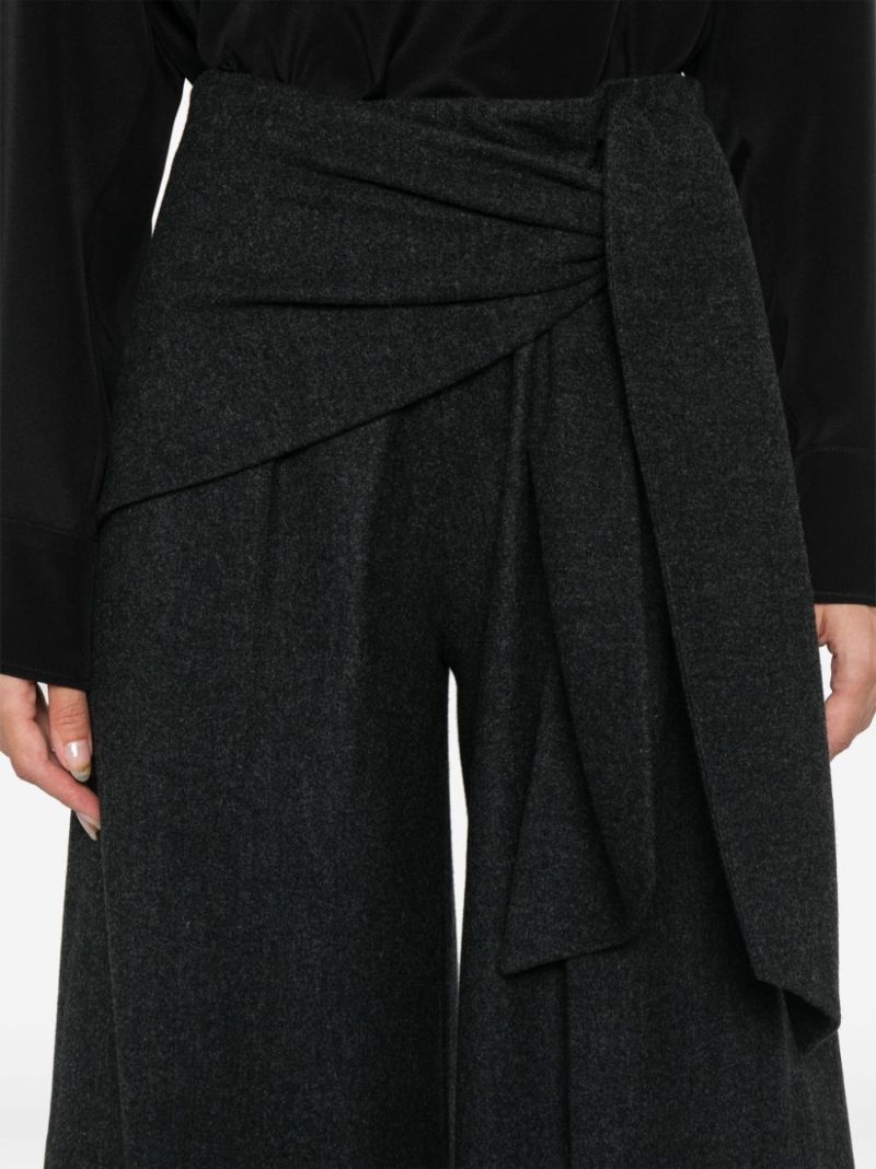 Felt Palazzo Pants
