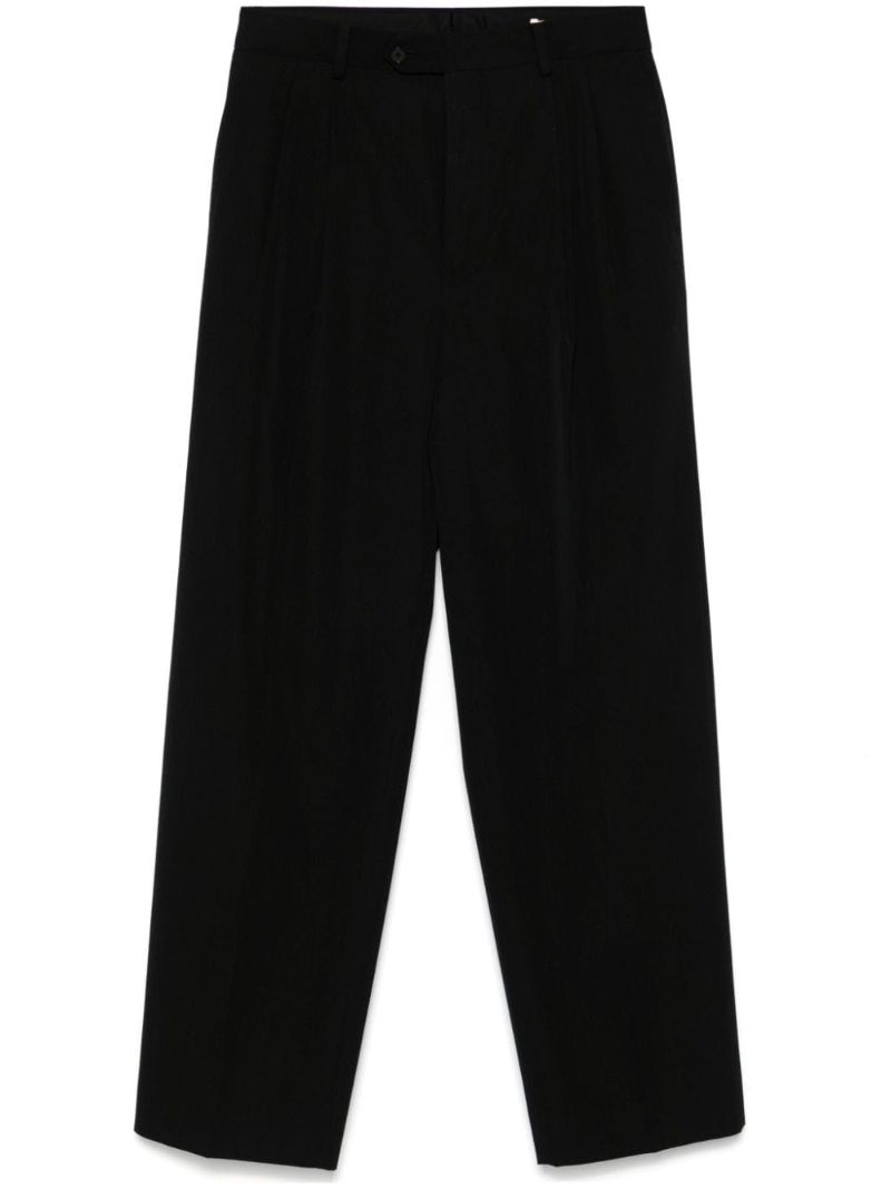Pleated Wool Trousers